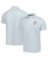 Barstool Golf Men's White Arnold Palmer Invitational New Florida Icons Polo Shirt