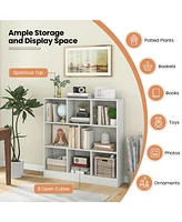 41 Inches 8-Cube Freestanding Bookcase for Kids