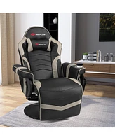 Ergonomic High Back Massage Gaming Chair with Pillow