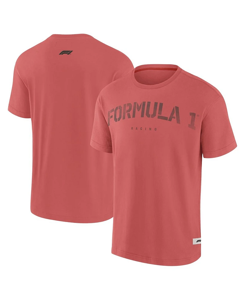 Formula 1 Men's and Women's Red Elements Weathered Tonal Future Ground T-Shirt