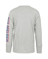 '47 Brand Men's Gray Philadelphia Phillies Fair Ball Franklin Long Sleeve T-Shirt