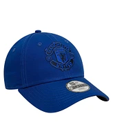 New Era Big Boys and Girls Blue Manchester United 92 Away 9FORTY Adjustable Hat
