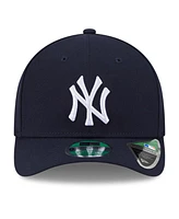 New Era Men's Navy New York Yankees Player Replica 9Forty Adjustable Hat
