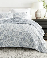 ienjoy Home Textured Floral Reversible 2-Pc. Quilt Set, Twin/Twin Xl