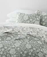 ienjoy Home Textured Floral Reversible -Pc. Quilt Set