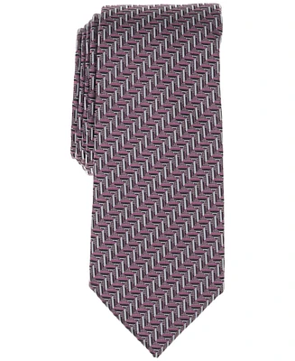 Alfani Men's Chad Herringbone Tie, Exclusively at Macy's