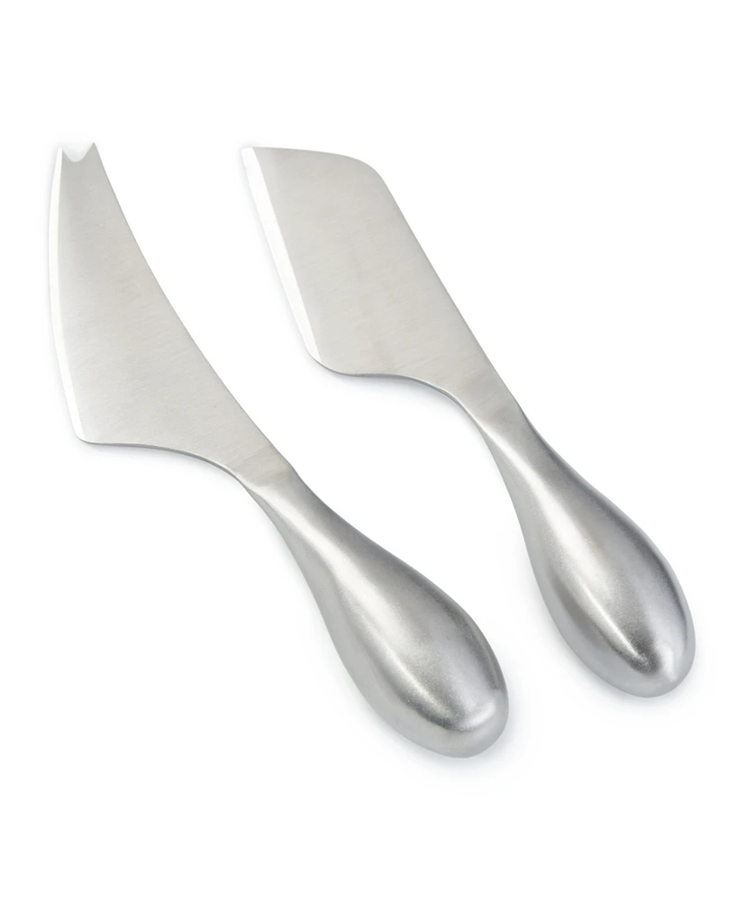 BergHOFF Aaron Probyn 2-Piece Gorge Hard and Soft Cheese Knife Set