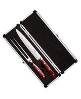 BergHOFF Pakka Wood 9-Piece Steak Carving Knife Set