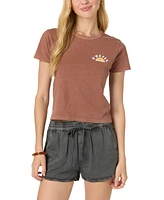 O'Neill Juniors' Sunny Side Cotton Short-Sleeve T-Shirt