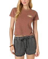 O'Neill Juniors' Sunny Side Cotton Short-Sleeve T-Shirt