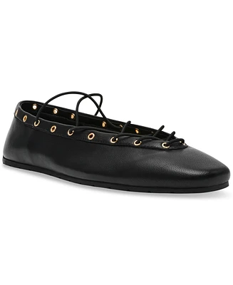 Steve Madden Women's Pointe Lace-Up Flats