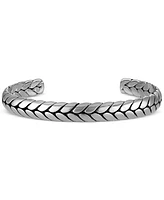 Esquire Men's Jewelry Cuff Bracelet in Stainless Steel