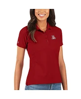 Antigua Women's Red Arizona Wildcats Legacy Pique Polo Shirt