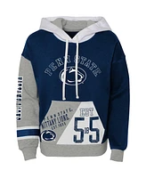 Outerstuff Big Girls Navy Penn State Nittany Lions True Fan Soft Fleece Pullover Hoodie