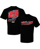 Checkered Flag Sports Men's Black Bubba Wallace Name Number T-Shirt