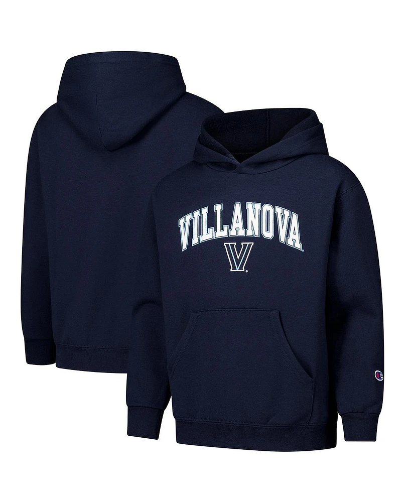 Champion Big Boys and Girls Navy Villanova Wildcats Campus Pullover Hoodie