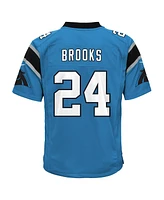 Nike Big Boys and Girls Jonathon Brooks Blue Carolina Panthers Alternate Game Jersey