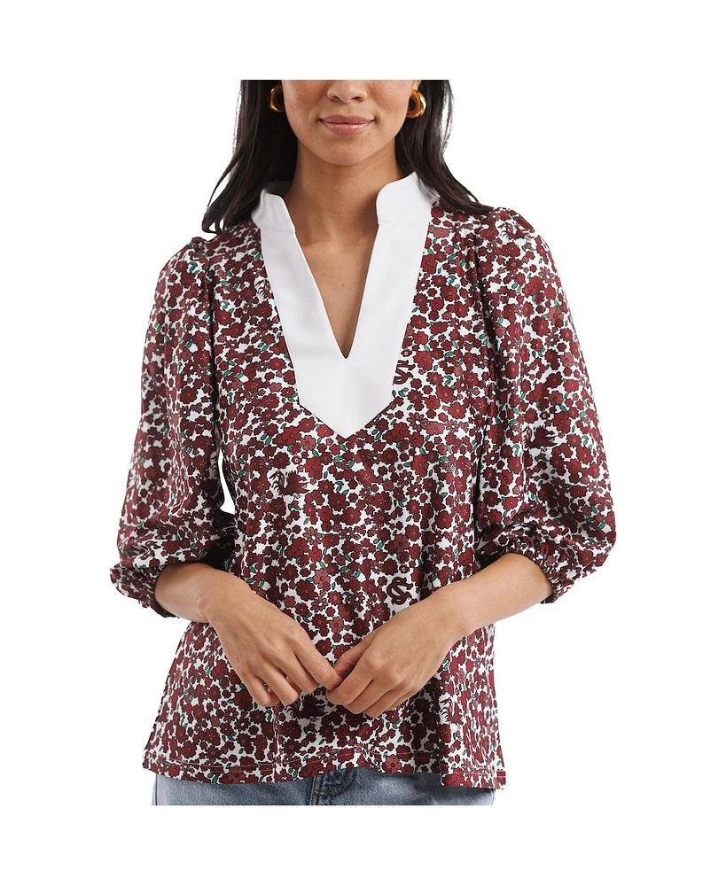 Smith & Quinn Women's Garnet South Carolina Gamecocks Tailgate Collection Eliza Top