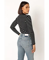 Petal and Pup Women's Stacie Ribbed Knit Top
