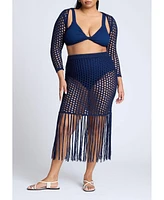 Eloquii Plus Textured Bikini Top