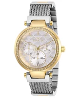 Invicta Women's Angel Quartz 3 Hand White Dial Watch