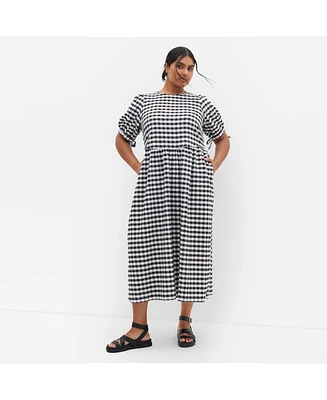 City Chic Plus Valley Maxi Dress