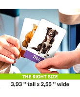 60 Realistic Learning Flash Cards for Kids | Abc, Numbers & Animals