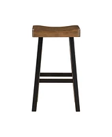 Stylish Counter Height Bar Stool Set of 2 for Kitchen & Dining