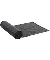 Outsunny 6FT x 300FT Weed Barrier Landscape Fabric, Weed Control Fabric