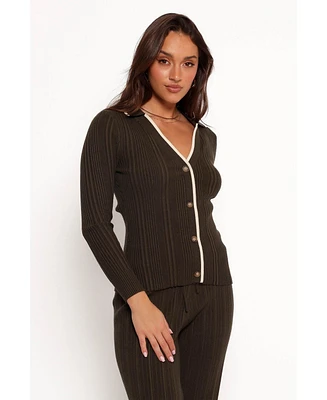 Petal and Pup Women's Alondra Cardigan Knit Top