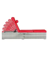 Outdoor Chaise Lounge Chair Set of 2