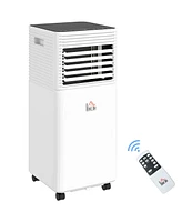 Homcom 10000 Btu Mobile Air Conditioner for Cooling and Dehumidifying
