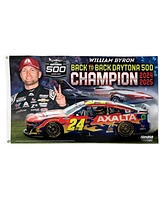 Wincraft William Byron 2025 Daytona 500 Champion 3' x 5' Singler-Sided Deluxe Flag