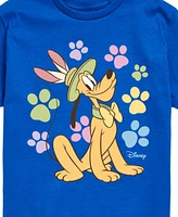 Hybrid Toddler Boys Disney Pluto Easter Graphic T-Shirt