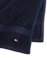 Tommy Hilfiger Home Modern American Solid Cotton Hand Towel, 16" x 26"