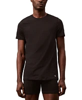Calvin Klein Men's 5-Pack Cotton Classics Crewneck T-Shirts