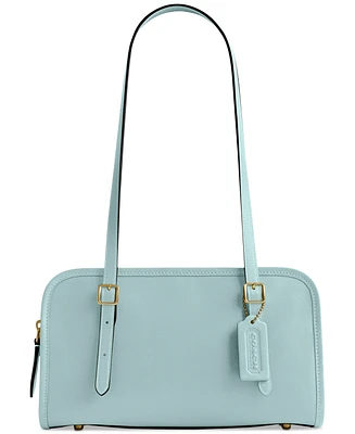Coach The Originals Small Leather Double Strap Shoulder Bag