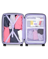 florence by mills x Delsey Paris 20" Spin Me Away Expandable Carry-On Spinner Upright