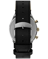 Timex Men's Analog Leather Strap Watch