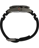 Timex Men's Analog Rubber Strap Watch