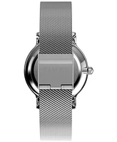 Timex Women's Analog Silver-Tone Stainless Steel Watch, 31mm