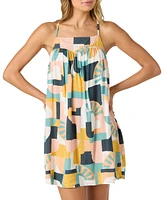 O'Neill Juniors' Quinn Geometric Short Mini Dress