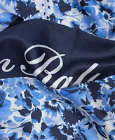 Lauren Ralph Floral Tubular Skinny Scarf