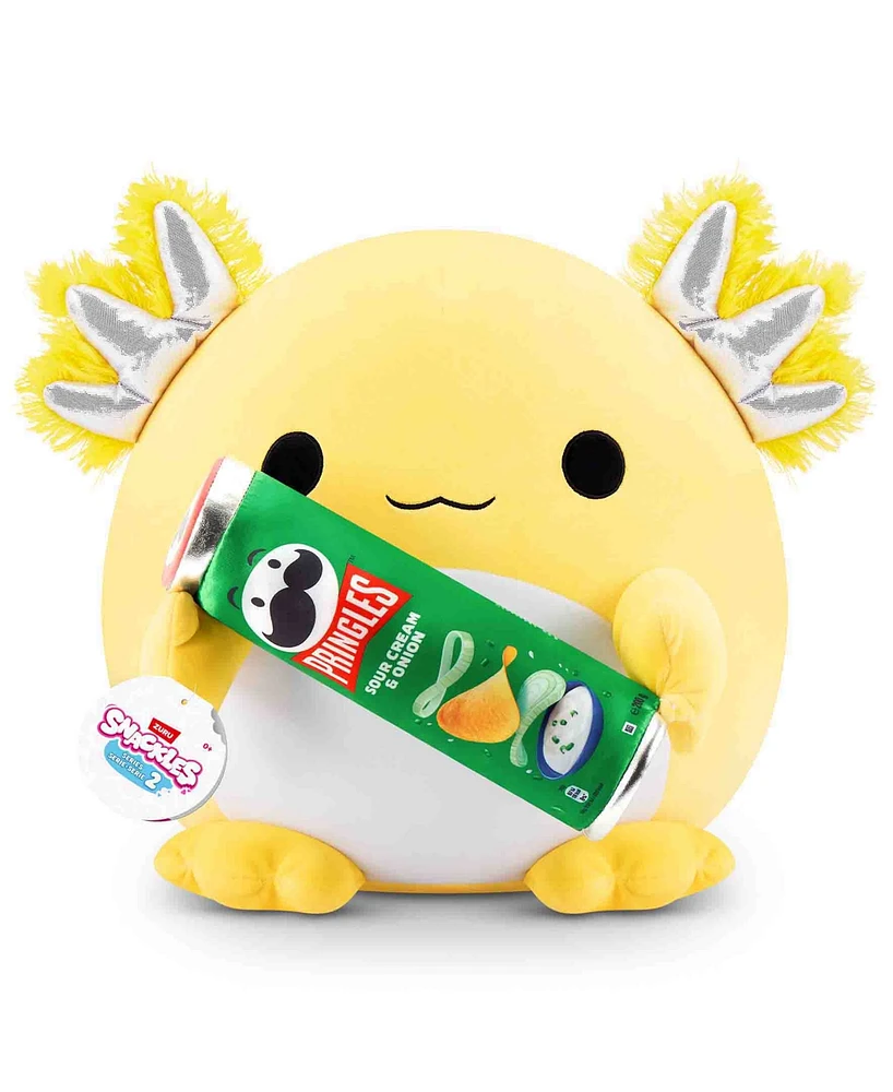 Snackles Series 2 16" Axolotl and Pringles Plush