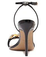 Arezzo Women's Vanessa High Stiletto Round Toe Sandals