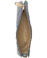 Brahmin Daisy Ombre Melbourne Embossed Leather Wristlet