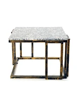 Granite Top Plant Stand for Elegant and Sturdy Indoor or Outdoor Display