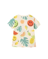 Andy & Evan Toddler Boys Toddler/Child Fun Summer Print Graphic Tee