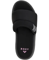 Roxy Women's Gelato Lux Slip-On Flat Sandals