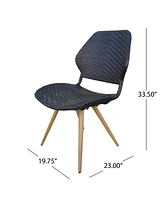 Wicker Patio Dining Chairs - Stylish & Durable Outdoor Seating